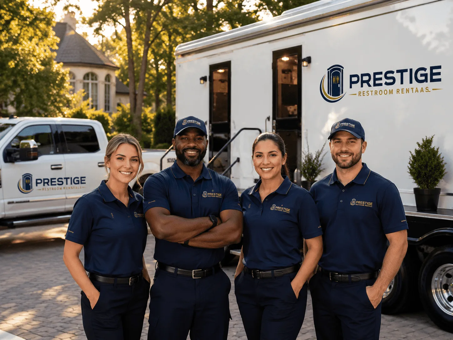 Trusted Luxury Portable Restrooms company in Lowden, IA